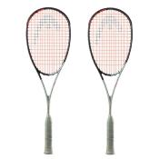 Pack de 2 Raquetas de squash Head Radical 120 SB