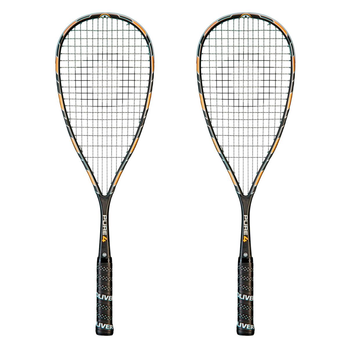 ongezond bedriegen Somatische cel Buy Oliver Pure 4 2 Squash Rackets Pack at amazing prices