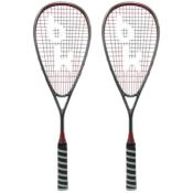 Pack de 2 Raquetas de squash Black Knight Quicksilver nXS